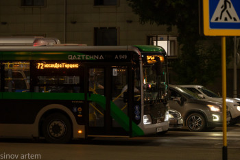 Фотография к новости: Астанада түнгі автобустар тоқтатылады