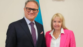 Фотография к новости: СІМ-де Еуроодақпен ынтымақтастықты нығайту мәселелері талқыланды