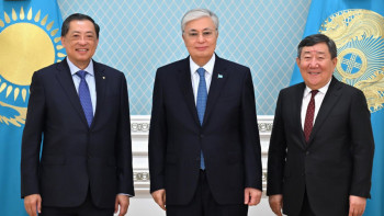 Фотография к новости: Президент Asia Infrastructure Solutions Singapore компаниясының төрағасын қабылдады