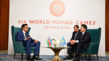 Фотография к новости: Қазақстан мен Әзербайжан ұлттық спорт түрлерін дамытуда күш біріктіреді