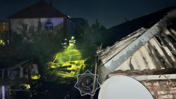 Фотография к новости: Өрттен кезекті газ баллондары эвакуацияланды