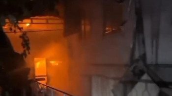 Фотография к новости: Түркістанда 200 шаршы метрге жуық құрылыс алаңы өртенді