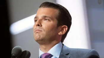 Фотография к новости: Трамптың ұлы әкесіне қастандық жасағандардың ұсталғанын айтты