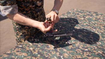 Фотография к новости: Арыста сарбаздың басына оқ тиген