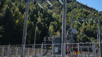 Фотография к новости: Қора өзенінде су электр станциясы салынды