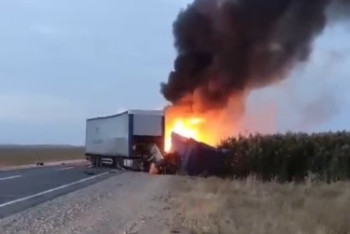 Фотография к новости: Жамбыл облысында жол апатынан 7 адам қаза болды