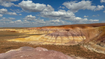 Фотография к новости: Ұлытау өңірінің кереметі: Ақжар таулары туралы естуіңіз бар ма