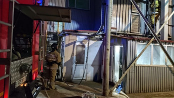 Фотография к новости: Ақмола облысында элеватор аумағындағы өрт сөндірілді