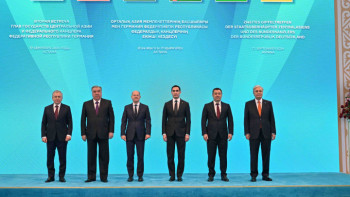 Фотография к новости: Орталық Азия мемлекеттерінің Көшбасшылары мен Германия канцлерінің бірлескен мәлімдемесі