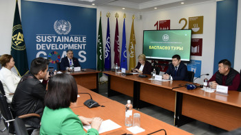 Фотография к новости: Еркін Дүсіпов: Жаңа оқу корпусының берілуі – QyzPU үшін тарихи оқиға