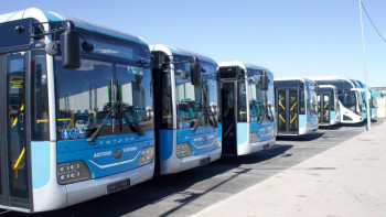 Фотография к новости: Фоторепортаж. Саран - Қазақстанды қоғамдық көлікпен қамтып отыр