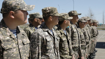 Фотография к новости: Әскерде жасалатын қылмыстар 28 пайызға төмендеген – министрлік