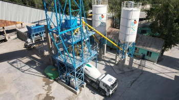 Фотография к новости: Алматыда бетон өндіретін жаңа зауыт ашылды