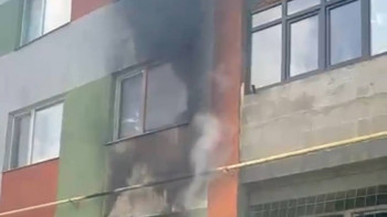 Фотография к новости: Алматыда тұрғын үйден өрт шығып, 30 адам құтқарылды