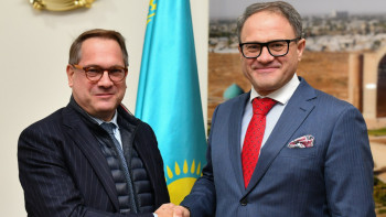 Фотография к новости: Қазақстан СІМ-де еуропалық елдермен ынтымақтастықтың өзекті мәселелері талқыланды