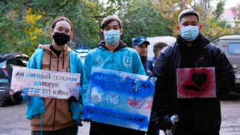 Фотография к новости: Астанада есірткі жарнамалайтын граффитилерді бояу бойынша рейд өтті