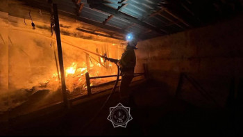 Фотография к новости: Өткен тәулікте 6 өңірде тұрғын үй секторынан өрт шықты