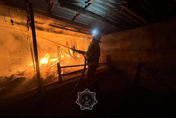 Фотография к новости: Өткен тәулікте 6 өңірде тұрғын үй секторынан өрт шықты