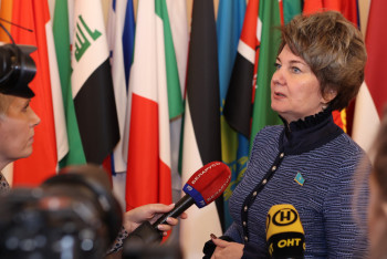 Фотография к новости: Ольга Булавкина төртінші Еуразиялық әйелдер форумына қатысты