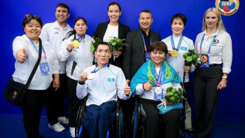 Фотография к новости: Астаналық спортшылар Қытайда өткен турнирде бірнеше медаль жеңіп алды