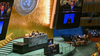 Фотография к новости: Қазақстанның Сыртқы істер министрі БҰҰ-дағы Болашақ саммитіне қатысты