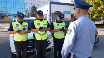 Фотография к новости: Қостанай облысының полициясы жол қозғалысын бақылауды күшейтті