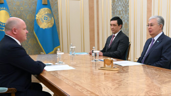 Фотография к новости: Тоқаев Жоғары сот кеңесінің төрағасын қабылдады