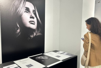 Фотография к новости: Фоторепортаж: Зағип және нашар көретін жандарға арналған көрме ашылды