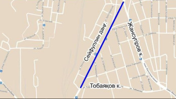 Фотография к новости: Алматыда Сейфуллин даңғылының учаскелері біраз уақытқа жабылады