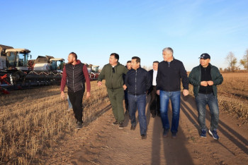 Фотография к новости: Қарағанды облысында миллион тонна астық жинау жоспарлануда