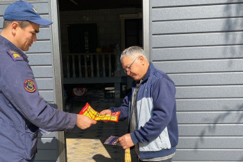 Фотография к новости: Алматыда "Қауіпсіздік үшін - бірге" және "Көмек қолы" акциялары жалғасуда