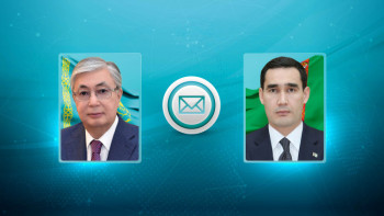 Фотография к новости: Тоқаев Түрікменстанды Тәуелсіздік күнімен құттықтады