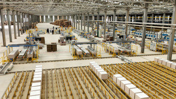 Фотография к новости: Шымкентте керамогранит шығаратын зауыт іске қосылды