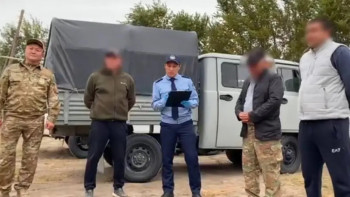 Фотография к новости: Алматы облысында Қызыл кітапқа енген жануарды аулағандар ұсталды