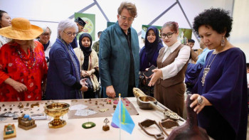 Фотография к новости: Түркістанда 19 мемлекеттің қолөнершілері бас қосты