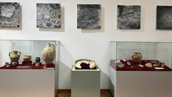 Фотография к новости: Фоторепортаж: Ұлы дала археологы