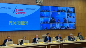 Фотография к новости: СІМ референдумға қанша шетелдік журналист қатысатынын хабарлады