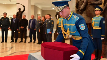 Фотография к новости: 81 жылдан кейін туыстары хабар-ошарсыз кеткен сарбаздың жерленген жерін білді