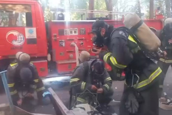 Фотография к новости: Өрттен 6 бала құтқарылды