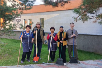 Фотография к новости: «Бурабай» курортынан 9 айда 1000 текше метрге жуық қоқыс шығарылды