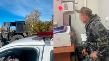 Фотография к новости: СҚО аудандарының бірінде бір күнде 3 мас тракторшы ұсталды