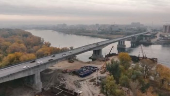 Фотография к новости: Семейдегі Ертіс өзені арқылы өтетін жаңа көпірдің құрылысы жалғасуда