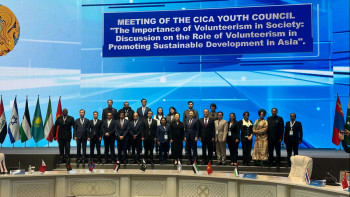 Фотография к новости: Астанадағы волонтерлер слетіне 21 елдің өкілдері келді