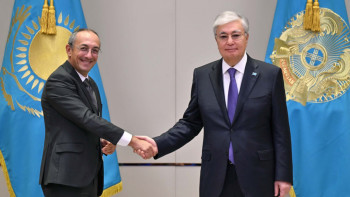 Фотография к новости: Мемлекет басшысы Франческо Депаскуалені қабылдады