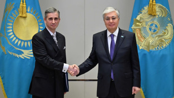 Фотография к новости: Тоқаев Халықаралық сот әкімшілігі қауымдастығының президентін қабылдады