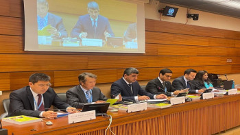 Фотография к новости: Қазақстанның адам құқықтарын іске асыру саласындағы саясаты БҰҰ-да ұсынылды