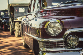 Фотография к новости: Референдум: Қонаев қаласында ретро-автомобильдер шеруі өтті