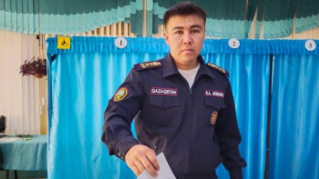 Фотография к новости: ШҚО ТЖД қызметкерлері дауыс беруге қатысты