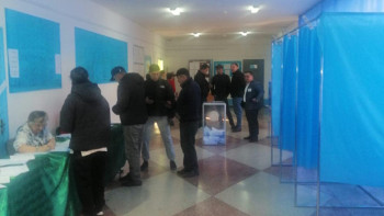 Фотография к новости: Теміртау қаласында дауыс беру қарқынды басталды