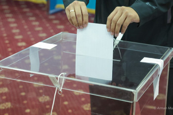 Фотография к новости: Референдум: Дауыс берушілер саны бойынша жетекші аймақтар аталды